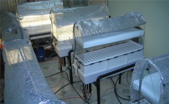 Aeroponic GS-V 6-pak w/Light Arrays